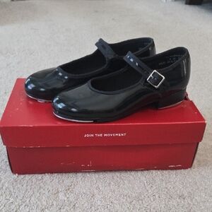 Capezio Black Patent Tap Shoes